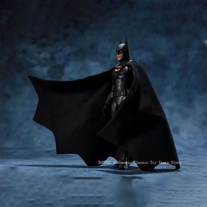 Bandai The Flash Anime Figure SHF The Flash Batman Action Figure Collectibles Model High Poseability Toys For Boys Gift