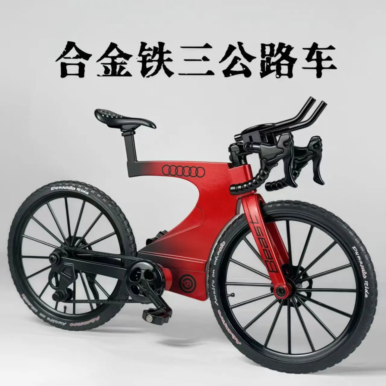 1:8 Upgraded Dual Shock Downhill Mountain Bike Alloy Model, Soft Tail Metal Racing  Kids Toy and Birthday Gift for Boyfriend