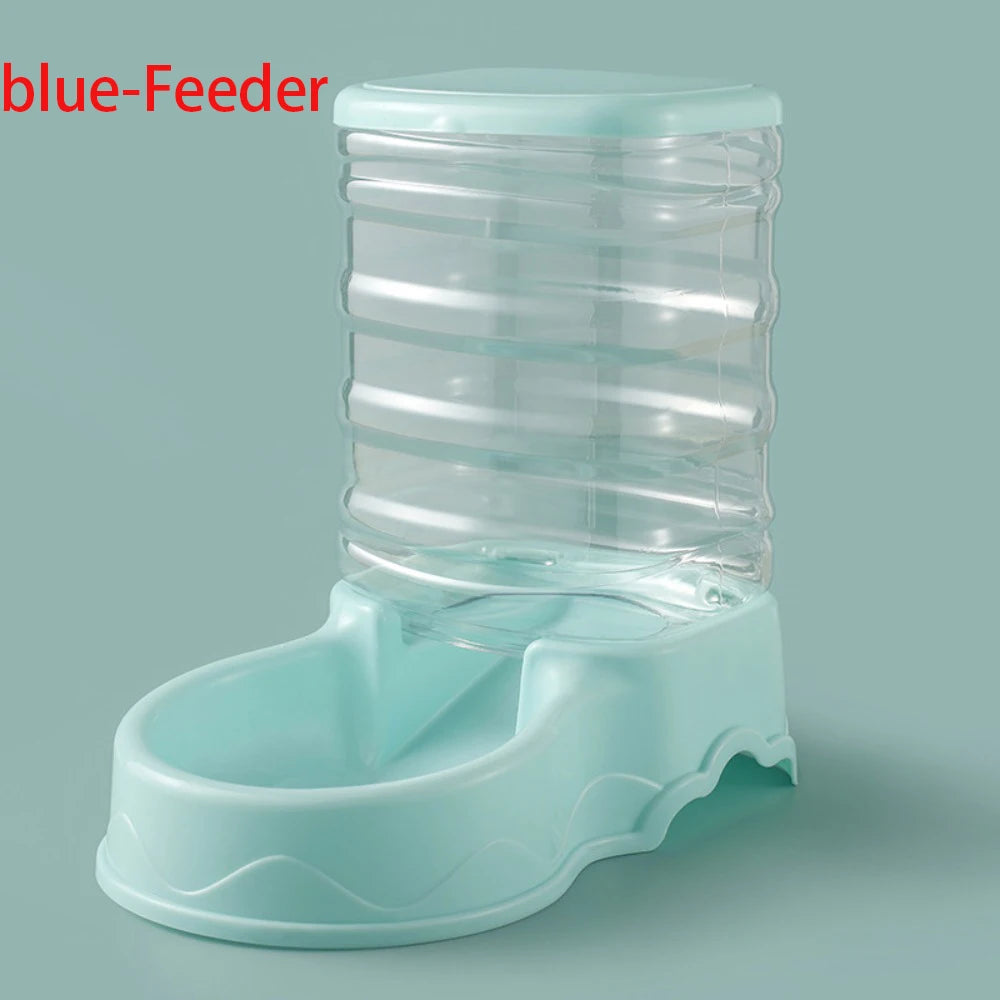 Keep your pets happy and hydrated with this automatic pet feeder and water fountain combo—fresh food and water anytime!