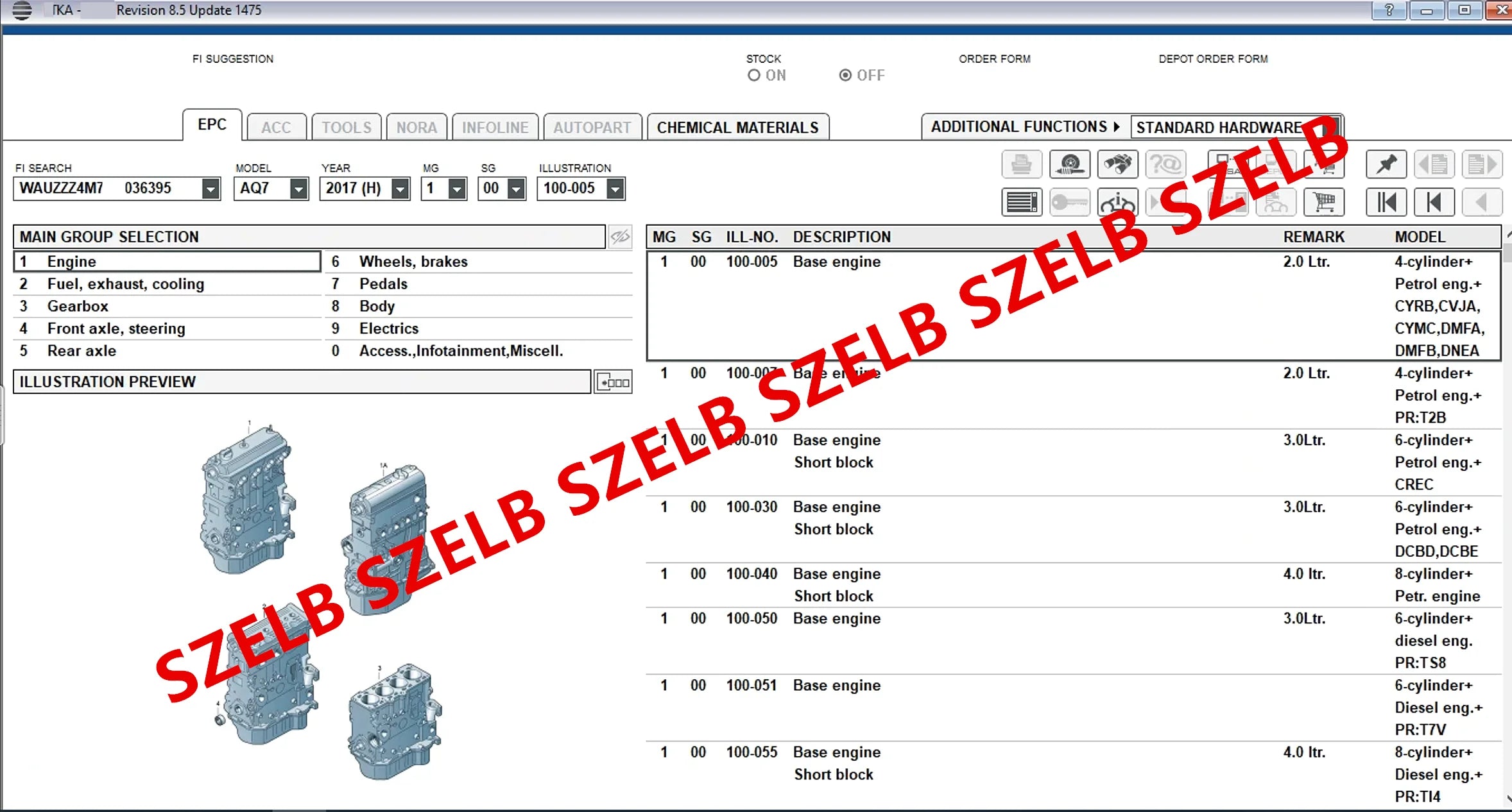 2025Latest Car Repair Software Elsawin 6.0 Etka 8.5 vehicle electronic parts catalog, suitable for V/W+AU/DI+SE/AT+SKO/D