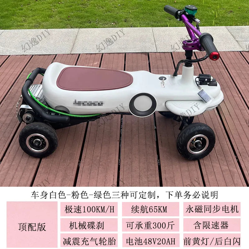 Adult Electric Hoverboard Self-Balancing Scooter Long Range Fast Speed Drift Commuter