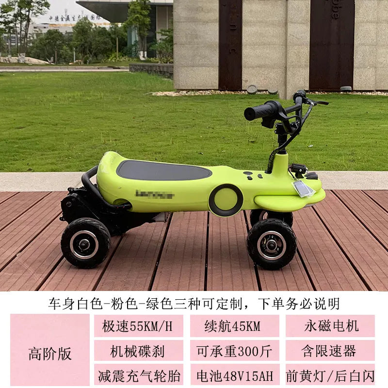Adult Electric Hoverboard Self-Balancing Scooter Long Range Fast Speed Drift Commuter