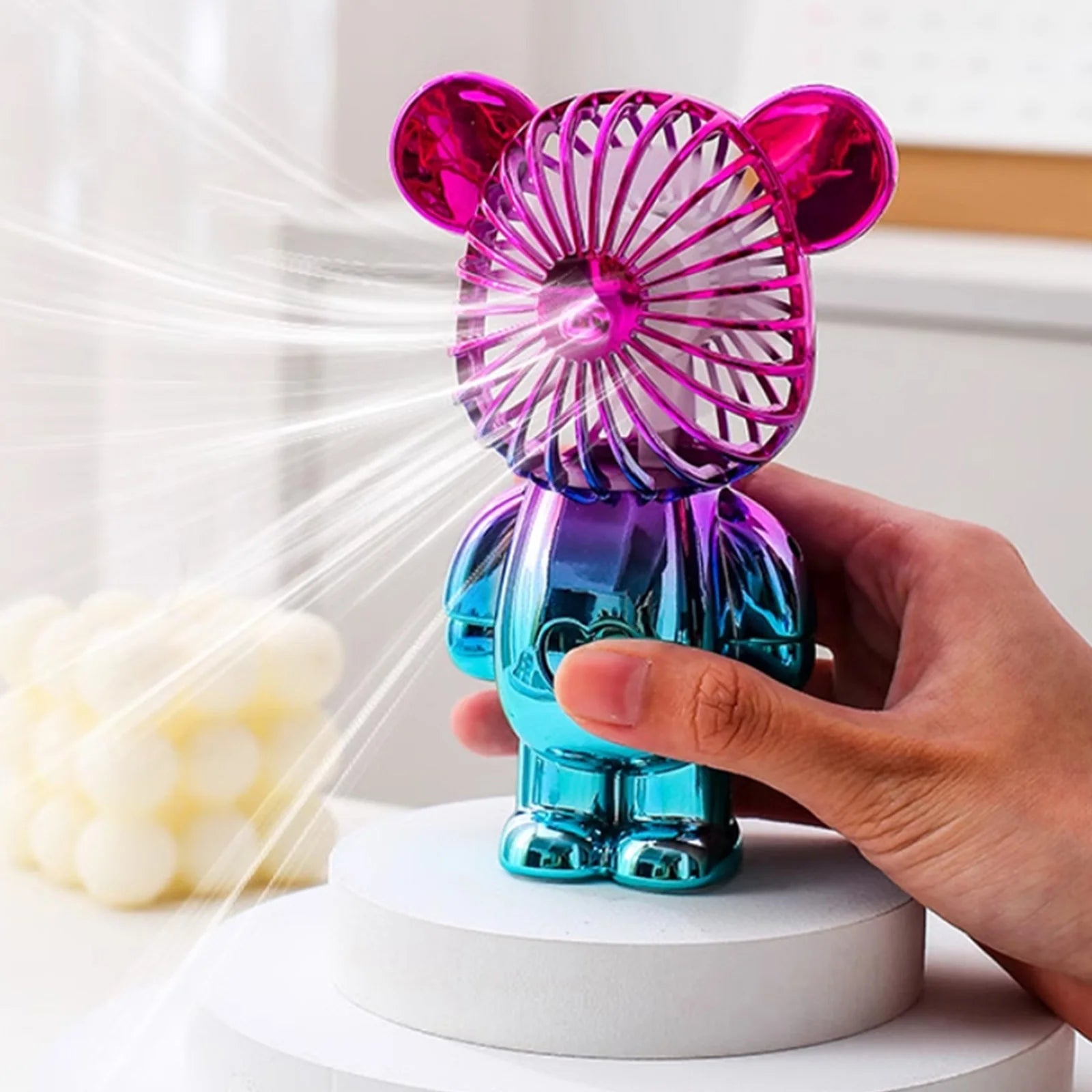 Graffiti Bear Electric Fan
