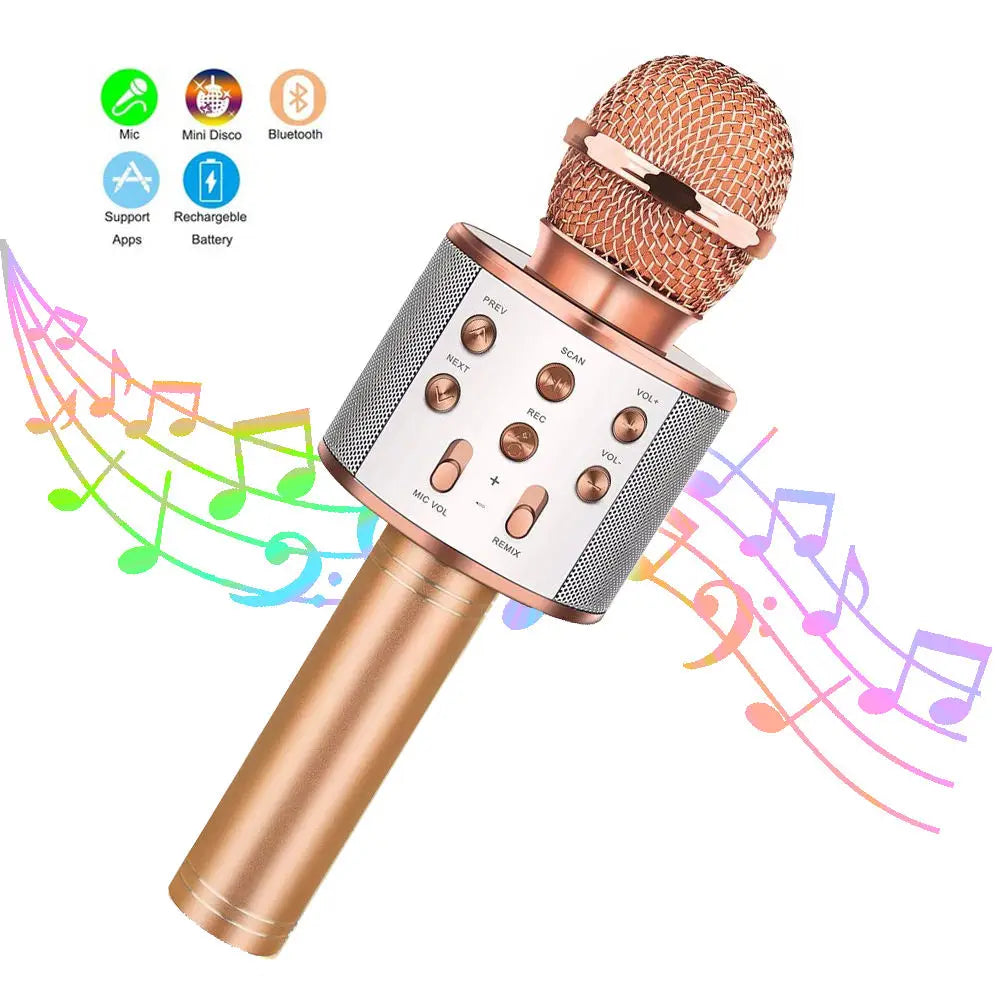 Wireless Bluetooth Karaoke Microphone/ Speaker