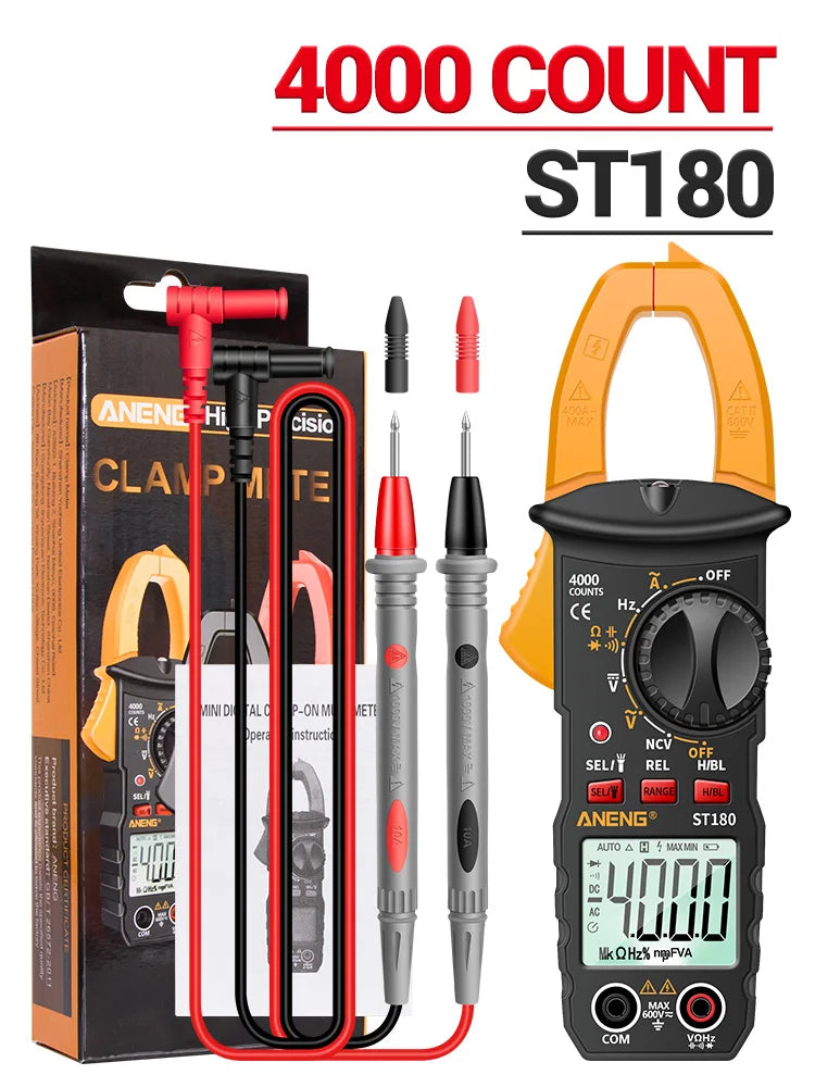 Current Clamp Meter Digital Voltage Tester
