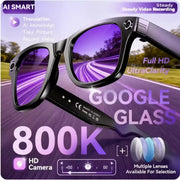 AI Glasses  Color-Changing Smart Translation Glasses  (Waterproof)