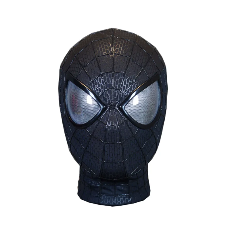 Handmade Spider-Man 2 Movie Accuracy Garfield Version Cosplay Mask Peter Parker Handicraft Collectible Item For Gift