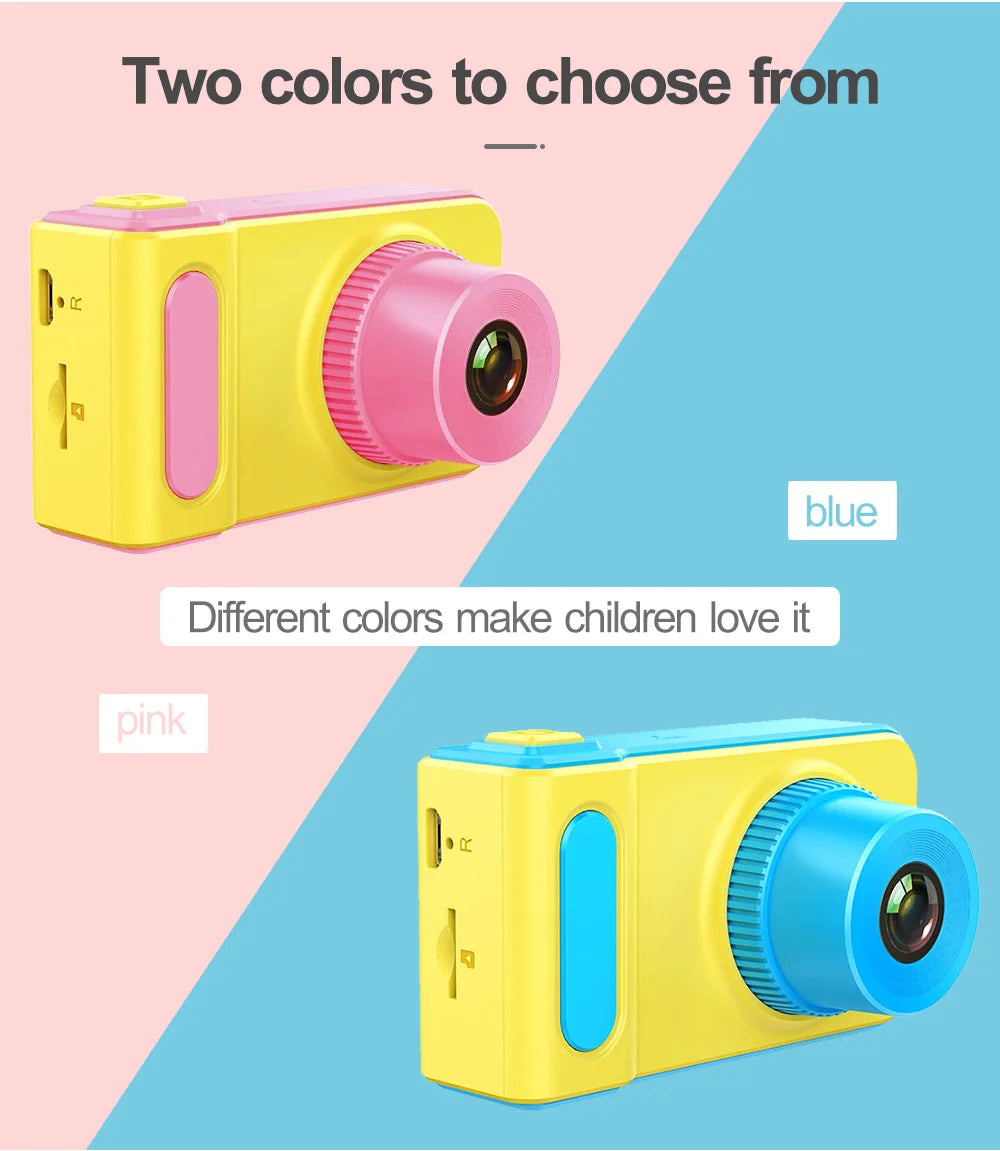 Capture every adorable moment with this baby camera featuring an 8.0MP sensor and HD screen—perfect for kids and family fun!