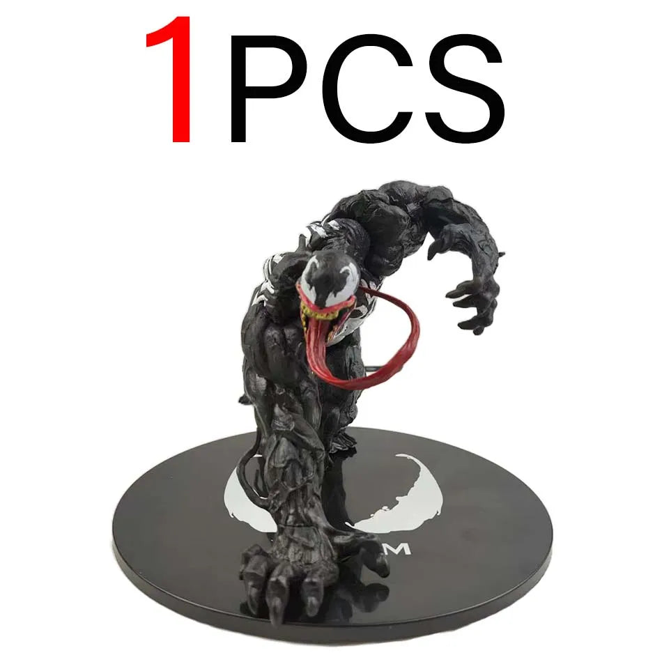 New Hot Marvels Comics IronMans Spidermans Venoms Handmade Model PVC Material Animations Decoration Children's Birthday Gifts