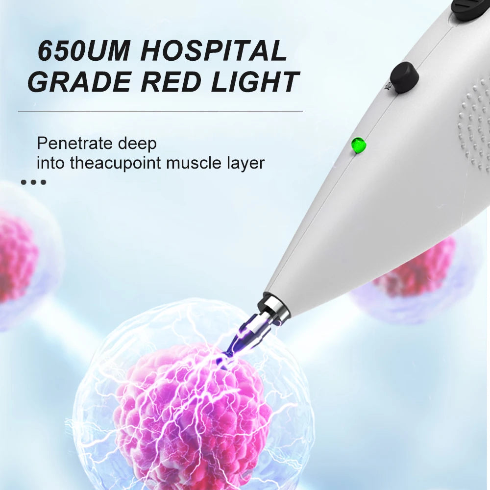 SIHAO Massage Acupuncture Pen with Digital Display Electro Acupuncture Point Muscle Stimulator Device Massage Equipment