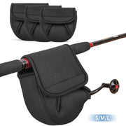 S/M/L Spinning Fishing Reel Cover with Adjustable Strap,  Outdoor Reel Bag for Bump and Scratch Protection