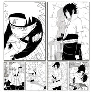 Naruto Decorative Painting Frameless Anime Cartoon Printing Uchiha Sasuke Poster Room Decoration Canvas Mural Holiday Gifts