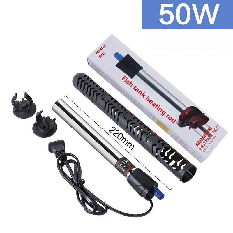 Fish tank heating rod, automatic constant temperature heater, small electric heating rod for tropical fish, aquarium heating rod