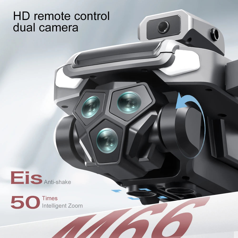 Drone Profesional 4K Dual Camera Brushless Motor Obstacle Avoidance Dron RC Helicopter Foldable Quadcopter