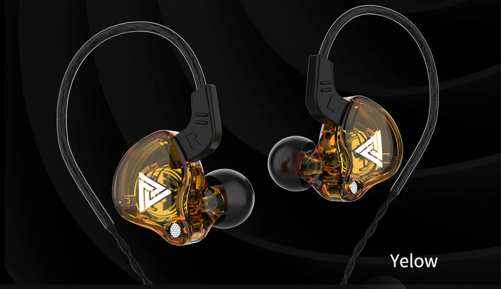 Experience immersive sound with these in-ear earphones featuring 6 dynamic driver units—offering stereo HIFI, deep subwoofer bass, a built-in mic, and perfect for sports and monitoring!