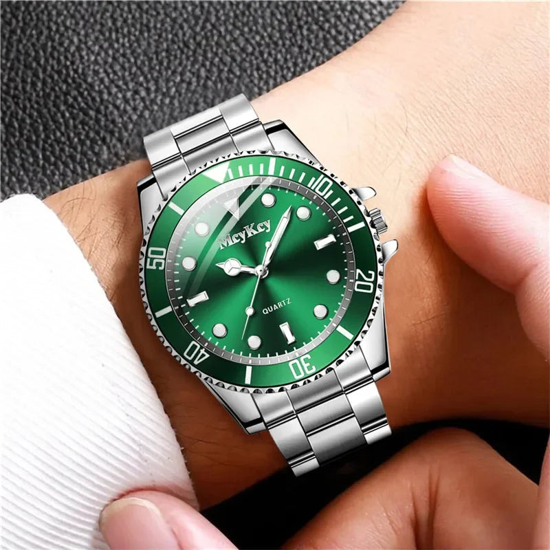 1PC Surprise Mystery Watch Blind Box-Fashion Large Dial Men Business Watches Casual Clock Sports Quartz Wristwatch（Without Box）