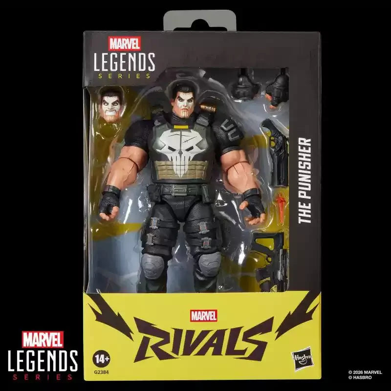 Hasbro Original Marvel Legends Series Marvel Rivals The Punisher Frank Castle 6 Inch Scale Action Figure Model Collection Gift
