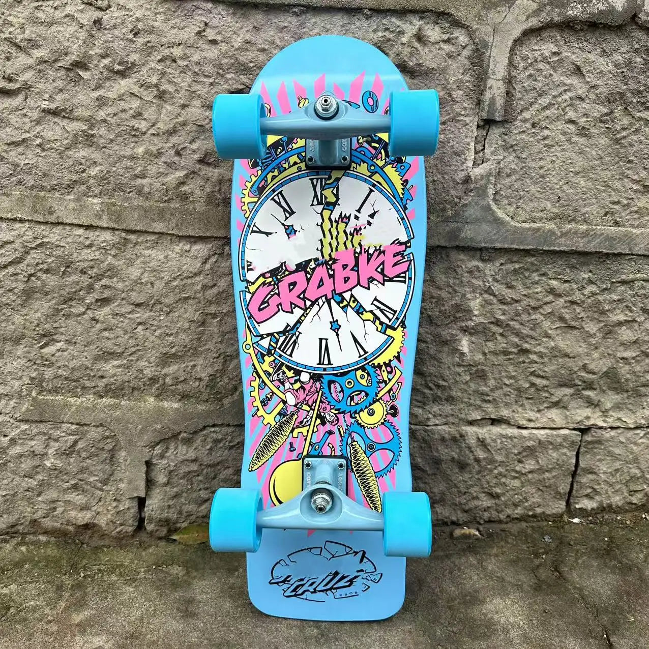 Surf Land Skateboard CX4 CX7 Maple Single Kick Carving Cruiser Skate Board Longboard Pumping Cool Side Sport Street Outdo