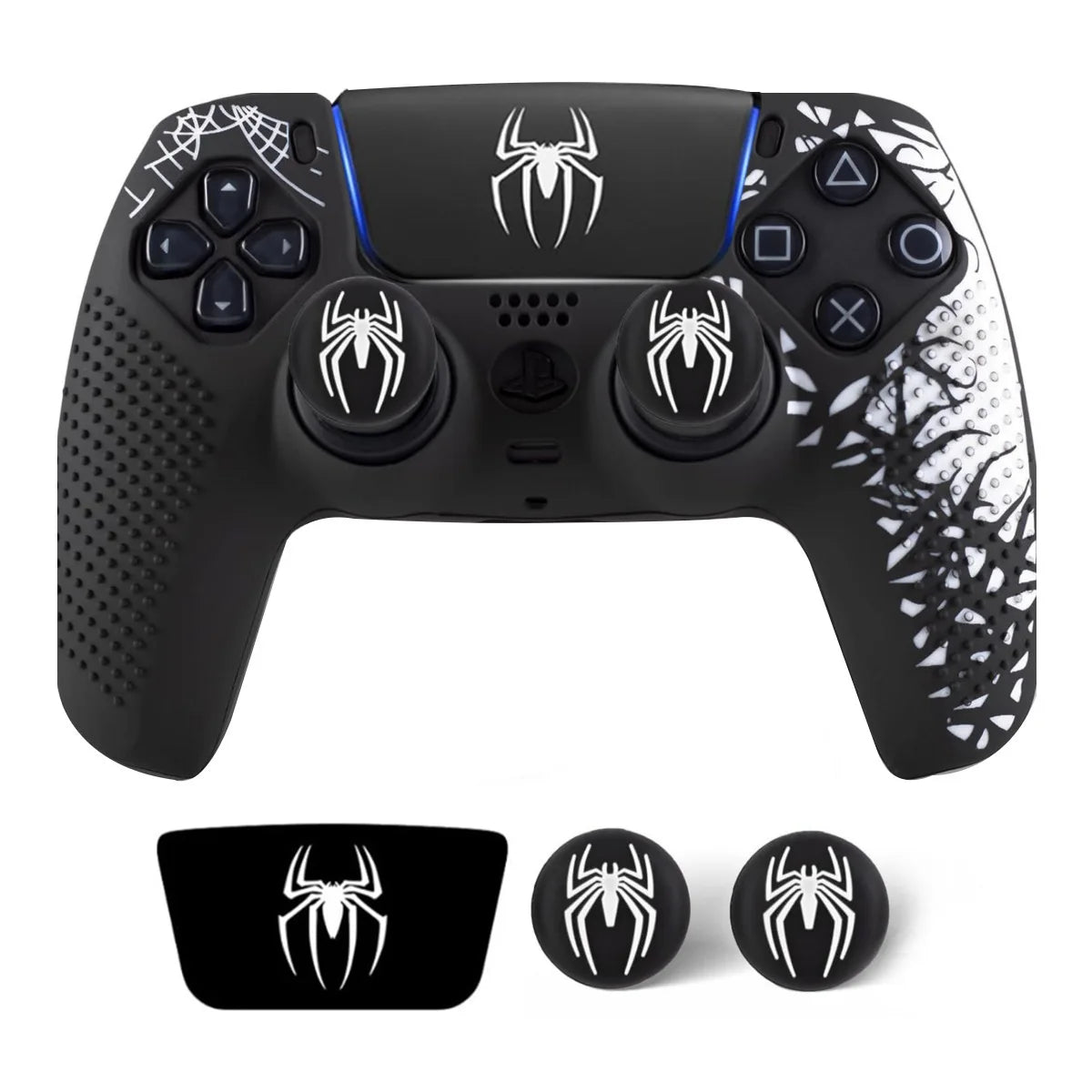 For PS5 Controller Cover Case Anti-Slip  (Spider-Man)