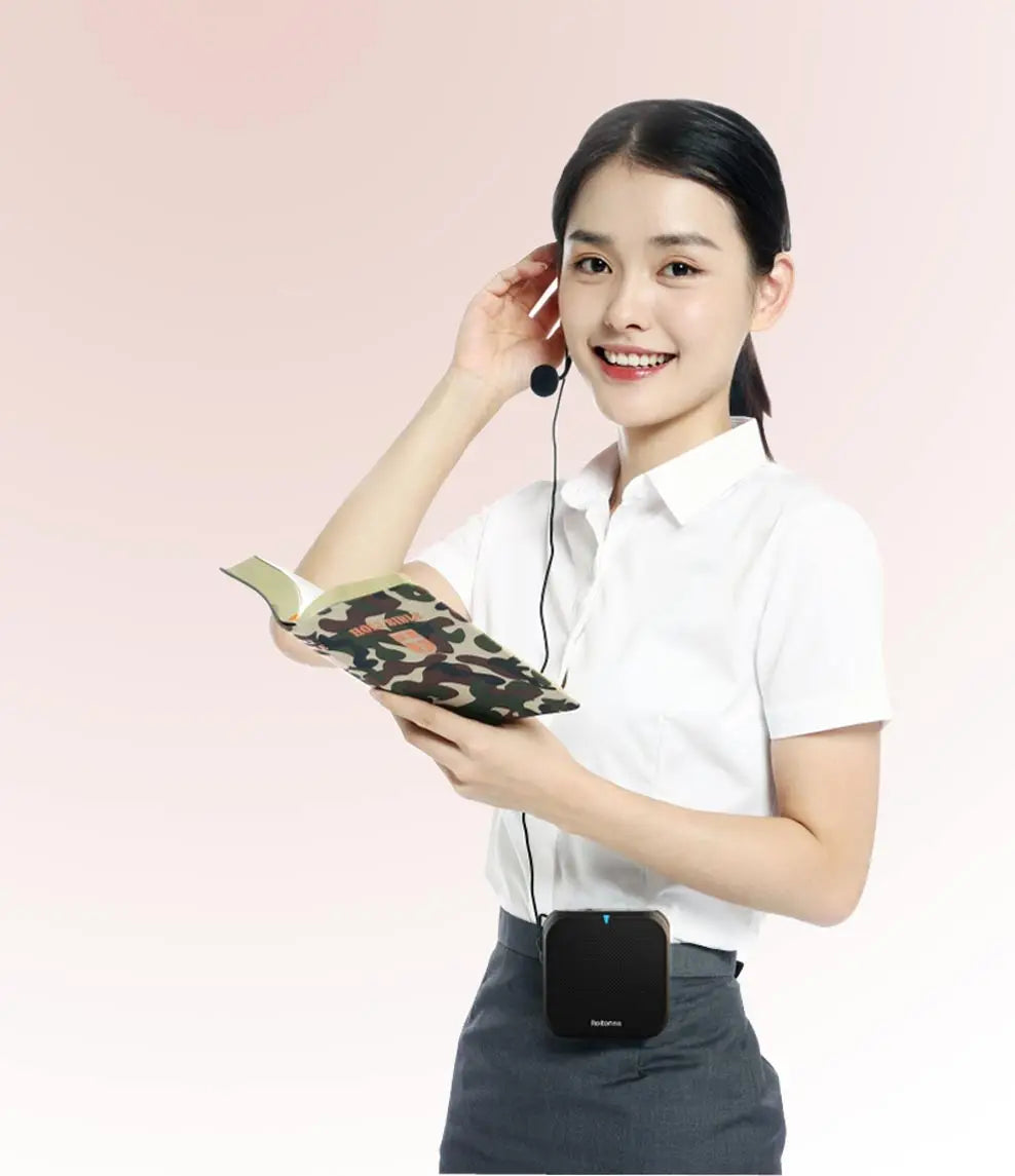 Enhance your sound with this all-in-one microphone loudspeaker and voice amplifier recorder—perfect for clear presentations, performances, and recordings!
