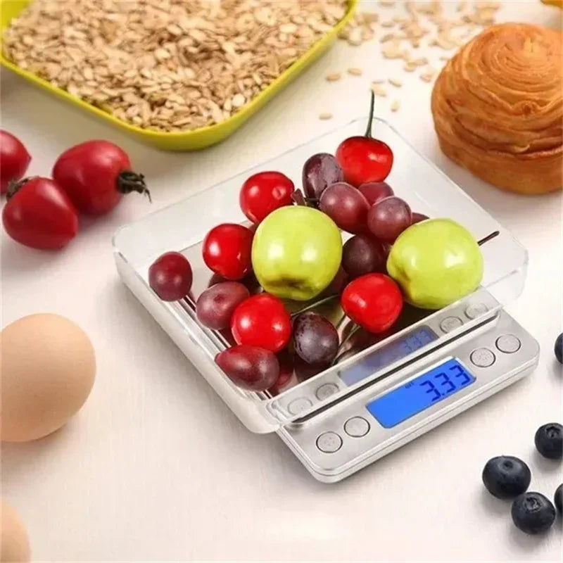 Digital Kitchen Scale Kitchen Measuring Scales Mini Pocket Precision Jewelry Electronic Balance De Cuisine Weight Gold Food Bar