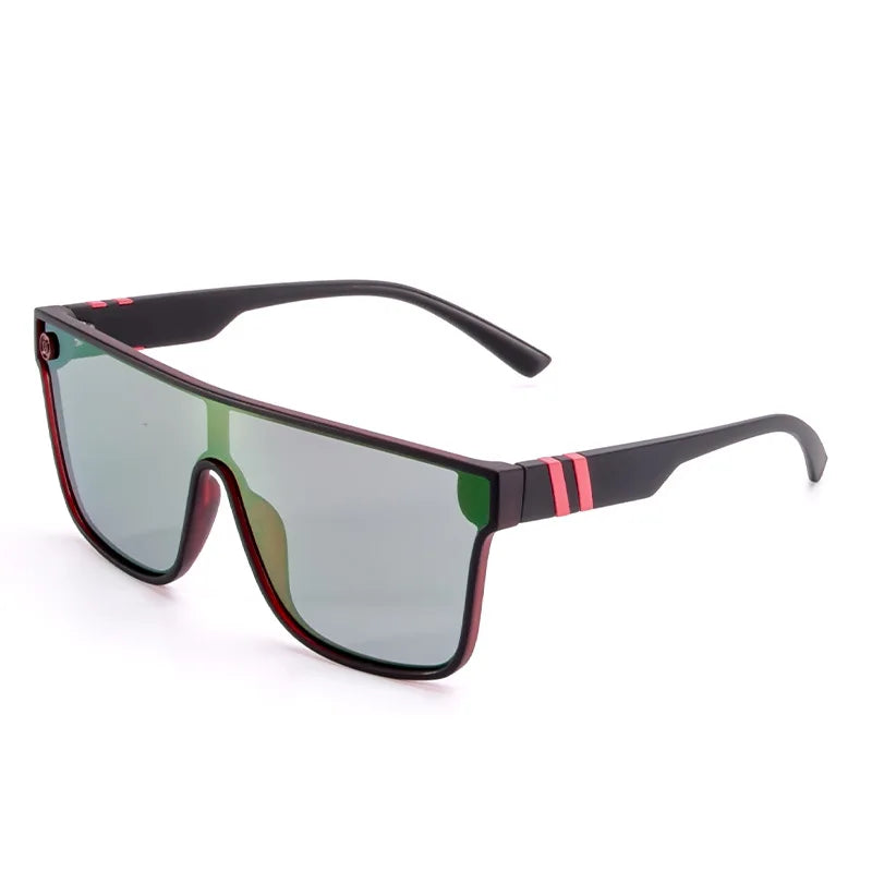 SCVCN Night Vision Glasses Fashion Sunglasses Y2K Trave Cycling Glasses Driving UV400 Mtb Fishing Sports Goggles Oversized Man