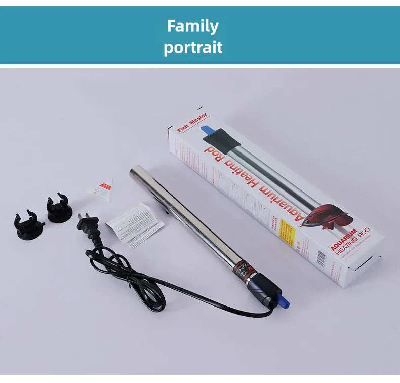 Fish tank heating rod, automatic constant temperature heater, small electric heating rod for tropical fish, aquarium heating rod