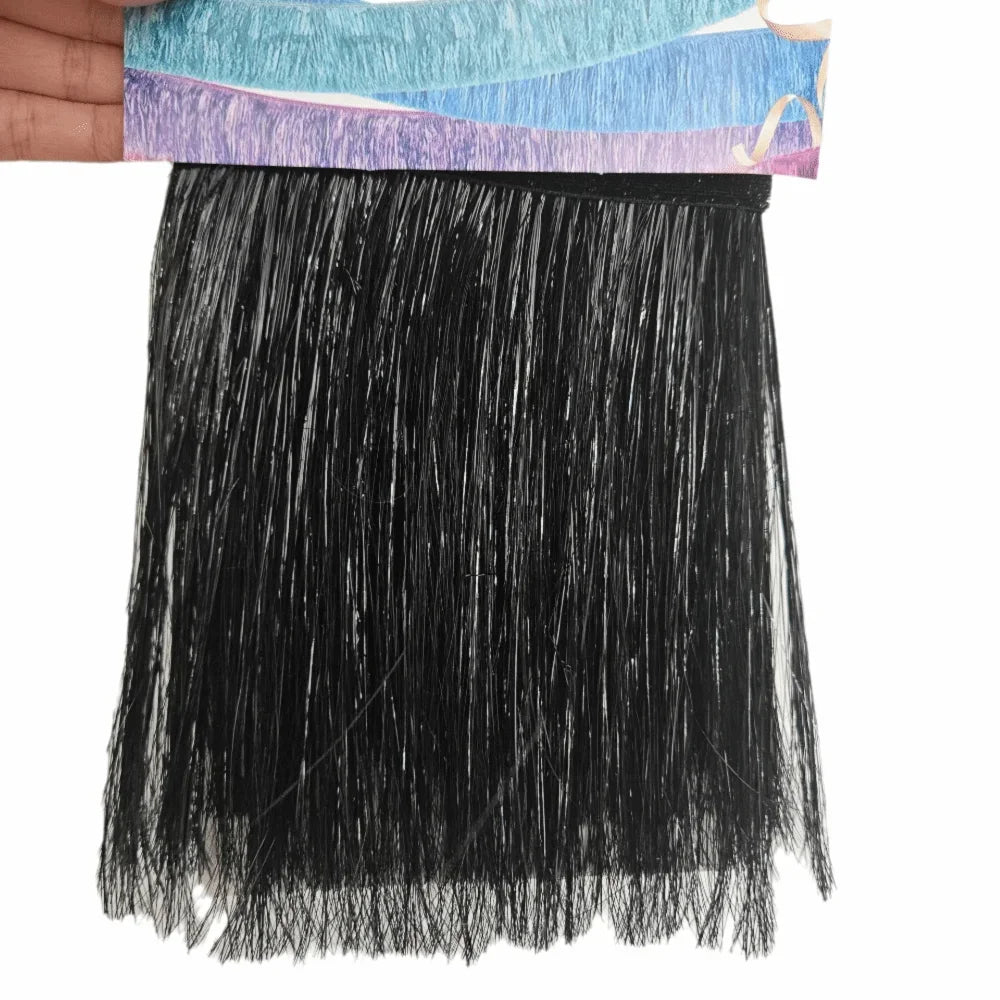 Multicolor Drizzle Garland Encryption PET Metallic Foil Fringe Thickening Background Ornament Tassel String Party Supplies