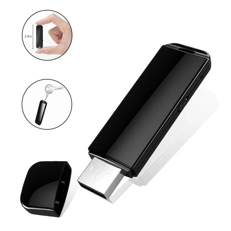Mini Digital Voice Recorder USB Flash Drive 20 Hours Audio Sound Records Small Tiny MP3 Player Portable Micro Grabadora De Voz