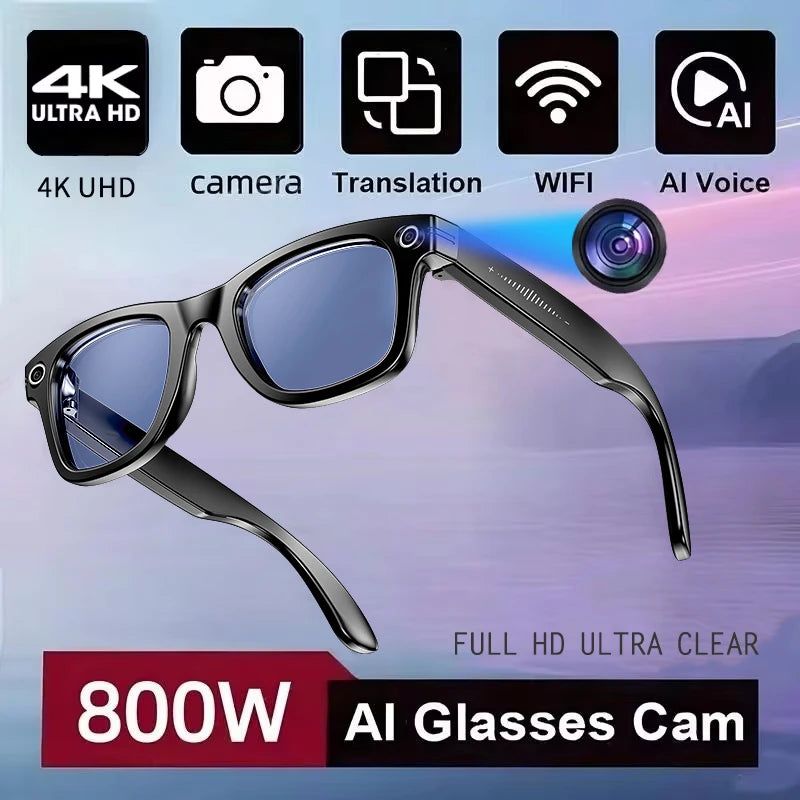 AI Glasses  Color-Changing Smart Translation Glasses  (Waterproof)