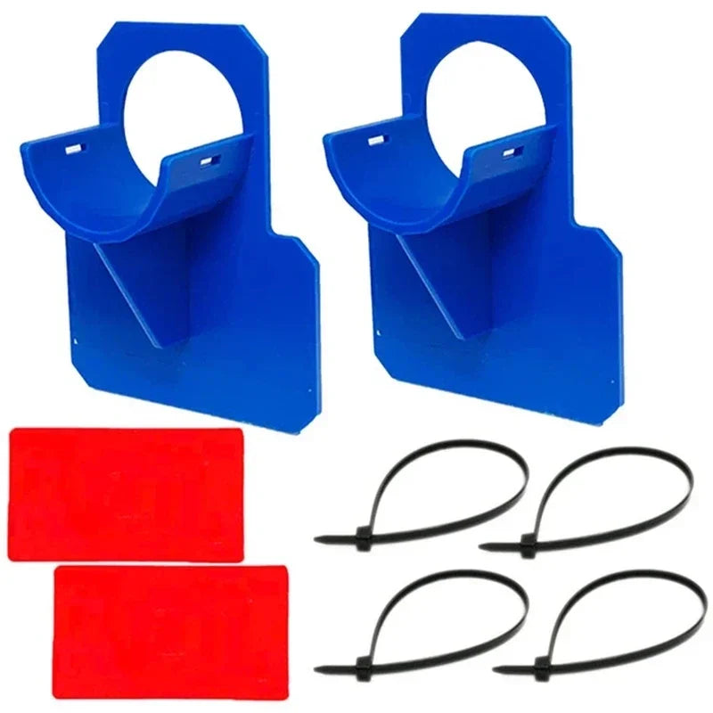 1Set Swimming Pool Pipe Holder Mount Supports Pipes 30-38mm for Intex Bestway Ground Hose Outlet with Cable Tie Pool Accessories