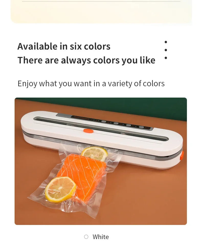 New Automatic 30cm Vacuum packaging machine Food Vacuum sealer for Dry wet soft powder Household food Storage Sealing machine