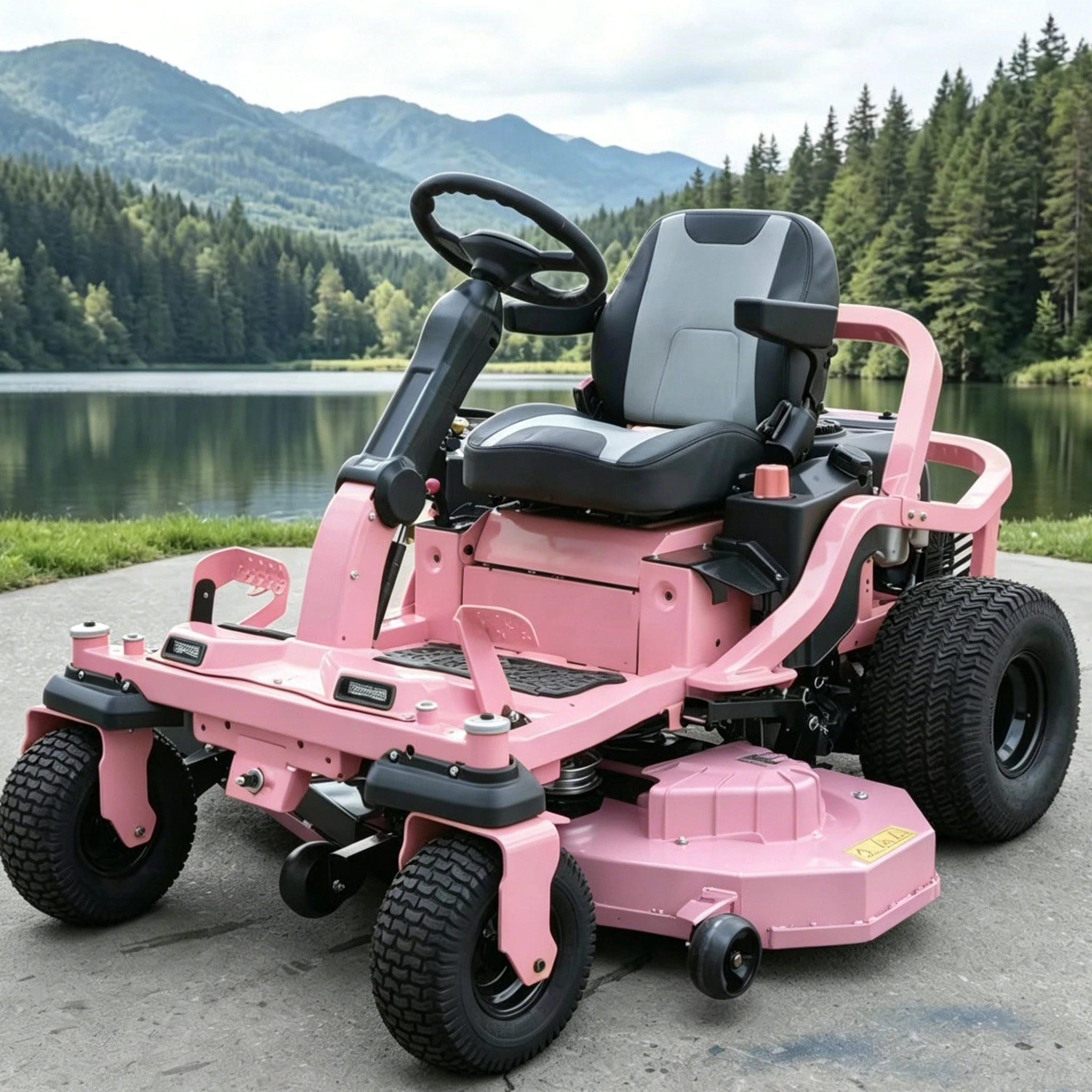 Professional riding lawn mower (30 inch)