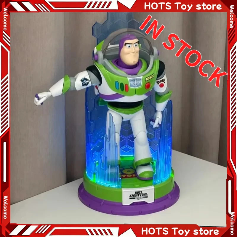 In Stock Disney Toy Story Buzz Lightyear Action Figure 17 Movable Joints Full Possible Collectible Assembled Model Toys Gift