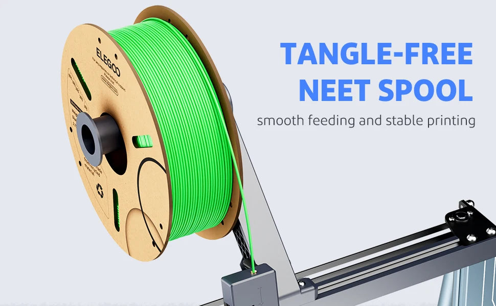 ELEGOO 1.75mm PLA Filament 1kg Plastic 3D PLA for 3D Printer Consumables Material for FDM 3D Printer NEPTUNE 3 PRO