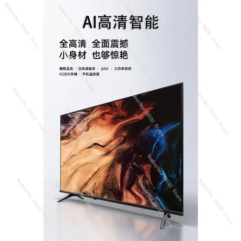 TV 55inch LCD 40/60/70/75/80/ 85inch Large Screen 4K Smart Network Factory Wholesale and Dropshipping