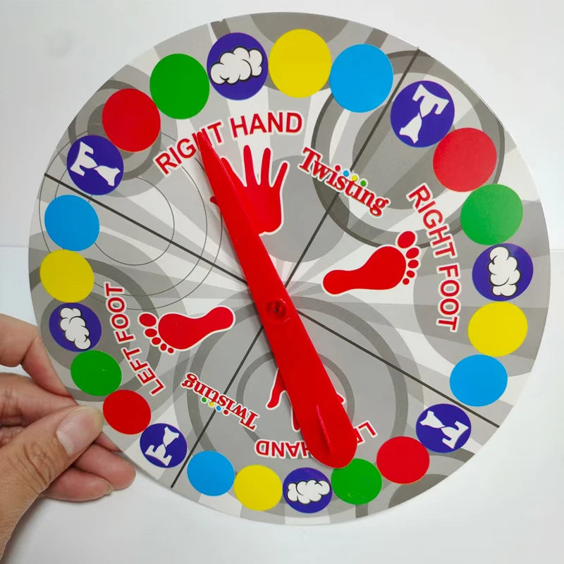 Hasbro Classic Twist Party Board Game, suitable for indoor and outdoor games for children aged 6 and above, with 2 or more playe