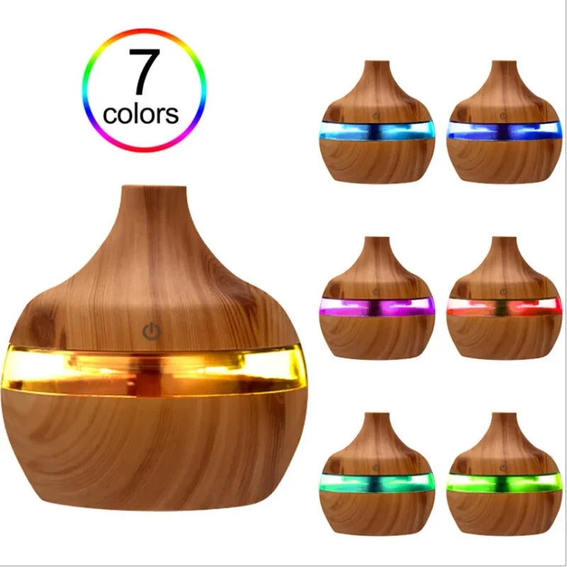 Ultrasonic Air Humidifier Essential Oil Aromatherapy Cool Mist Maker For Home/Office