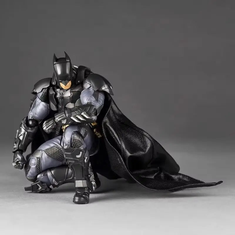 Factory Kaiyodo Amazing Yamaguchi Revoltech Batman Arkham Knight Ver Movie Action Figures Collection Ko Model Custom Toy