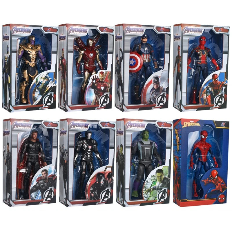 Marvel figure legends collection Spider-Man Thanos Iron Man Spider Captain Thor Hulk avenger action decoration toy boy kids gift