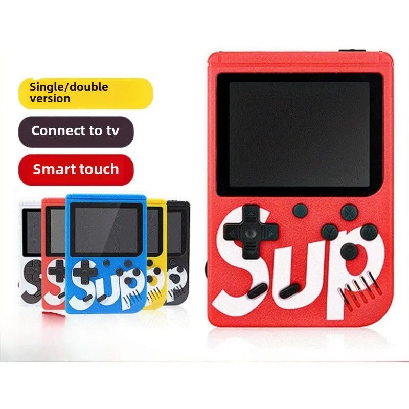 Retro Classic Games Kids Handheld Mini Game Console 400 Games,Rechargeable,Connectable with TV,Doubles,Party Kids Adult Toys