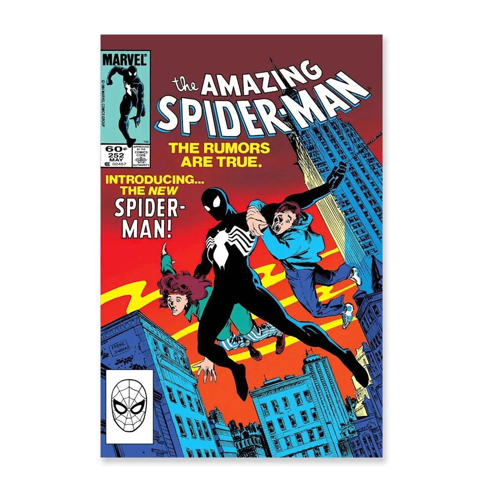 Movie Poster Superhero Canvas Painting Print Wall Art for Living Room Kids Room Bedroom Home Decor