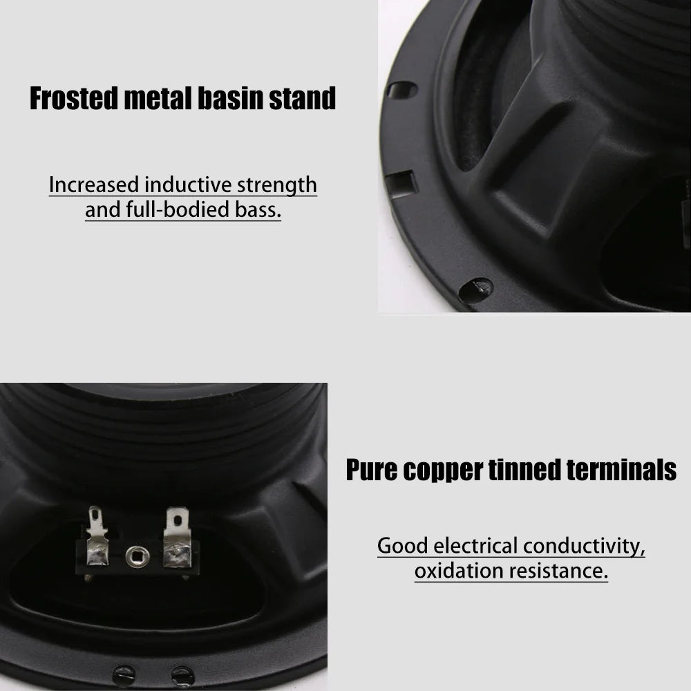 6.5 Inch Car Speaker Set High Power RMS 50W MAX 150W HIFI Sound Quality Car Horn Sets Car Audio Modification Car Set Of Speakers