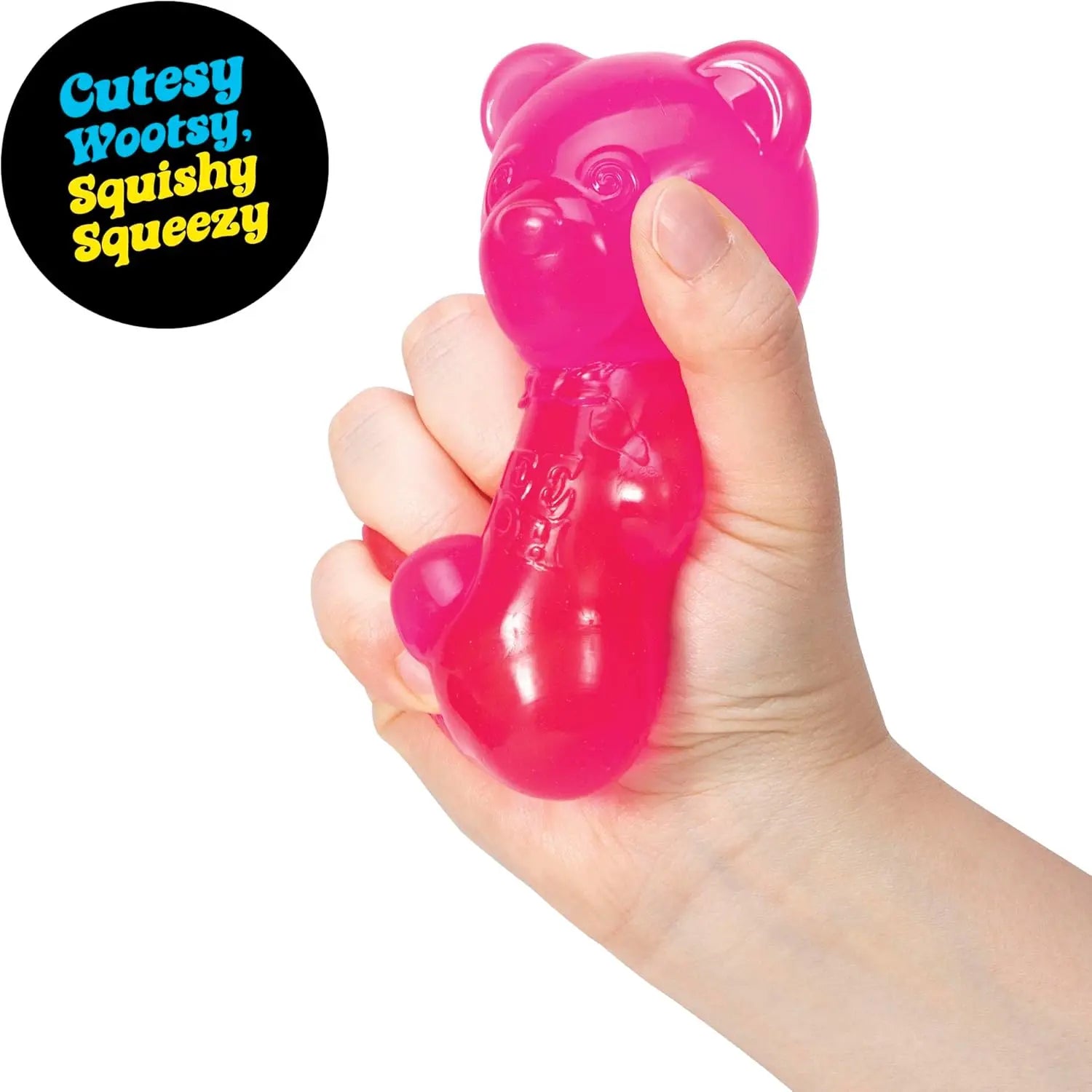 NeeDoh Gummy Bear Maltose Squeeze Squishy Fidget Toy Stress Relief for Kids Adults Blind Box
