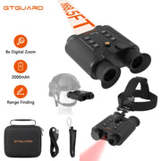 GTMEDIA V6 PRO Infrared 4K Night Vision Binoculars Goggles 8X Digital Zoom 300M Full Darkness Photo&Video Telescope for Hunting