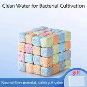 Fish Tank Filter Material Nitrifying Bacteria House Quartz Ball Filter Bottom Filter Aquarium Bacteria Filter Water Purification