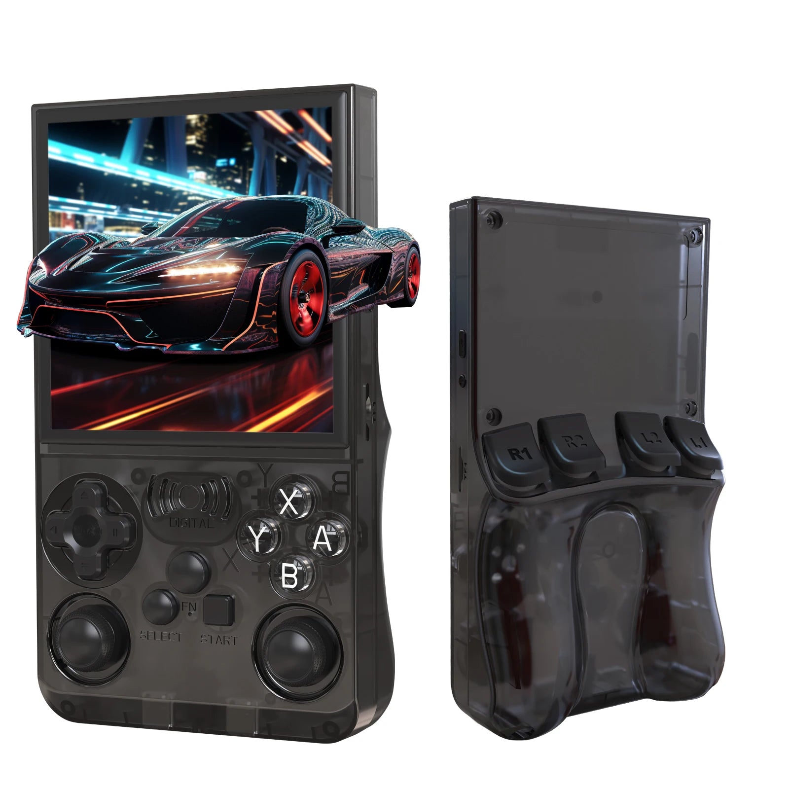 GAMINJA ANS13 4.0 Inch IPS Screen Retro Handheld Video Game Console 15000+ Games Built-in Linux Portable Pocket Gaming Console
