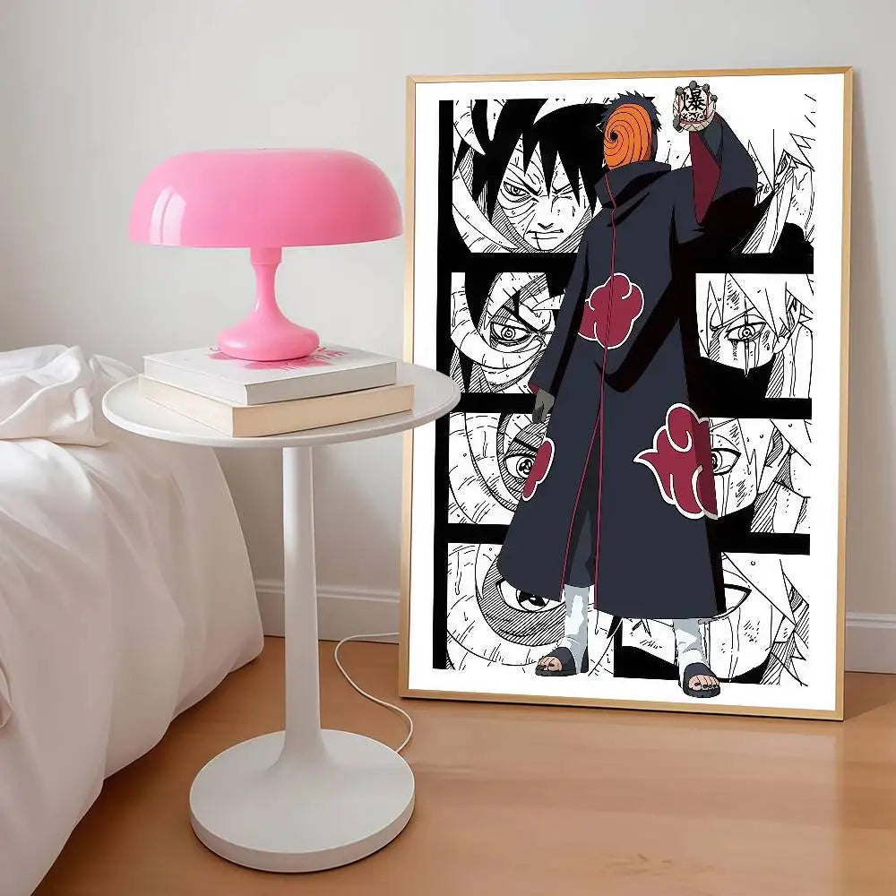 N-NARUTO cool Anime Posters Dormitory Decorations Bedroom And Living Room Wall Murals Souvenirs