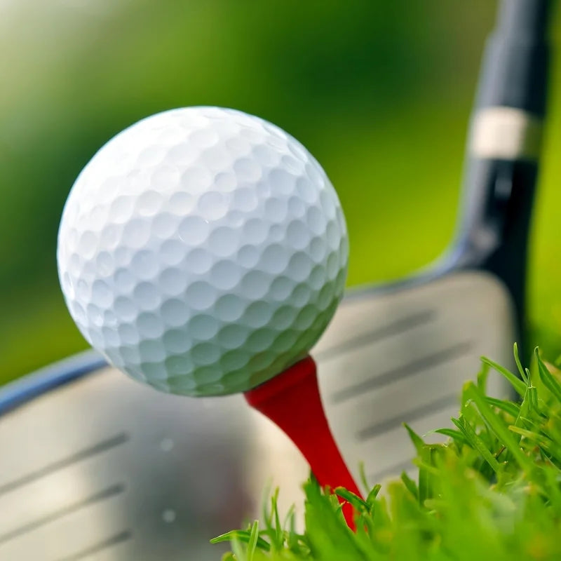 275 Inch White Wooden Golf Tees 20 Pack Premium Natural Wood Tees for Driving Range Course Practice Durable Eco Friendly Access