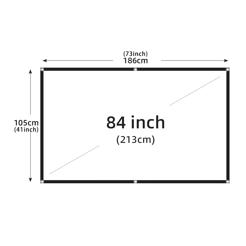 Projection Curtain 16: 9
